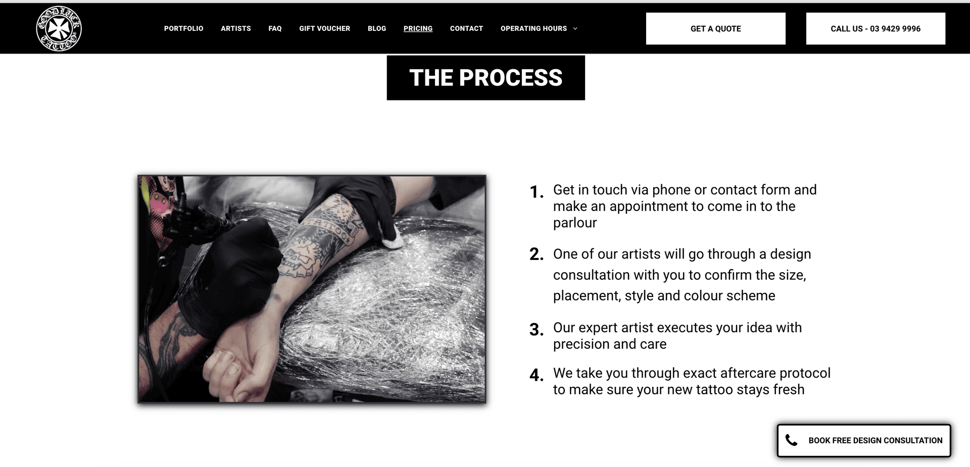 Goodluck screenshot process