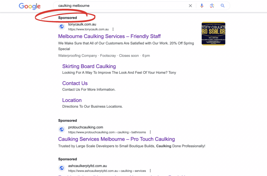 PPC Tony Caulks