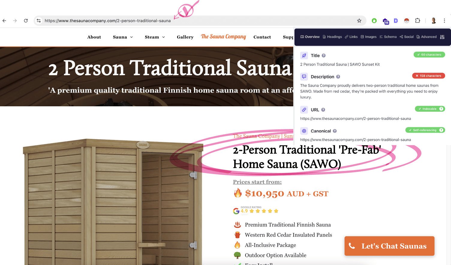 landing+page - 2 Person Sauna