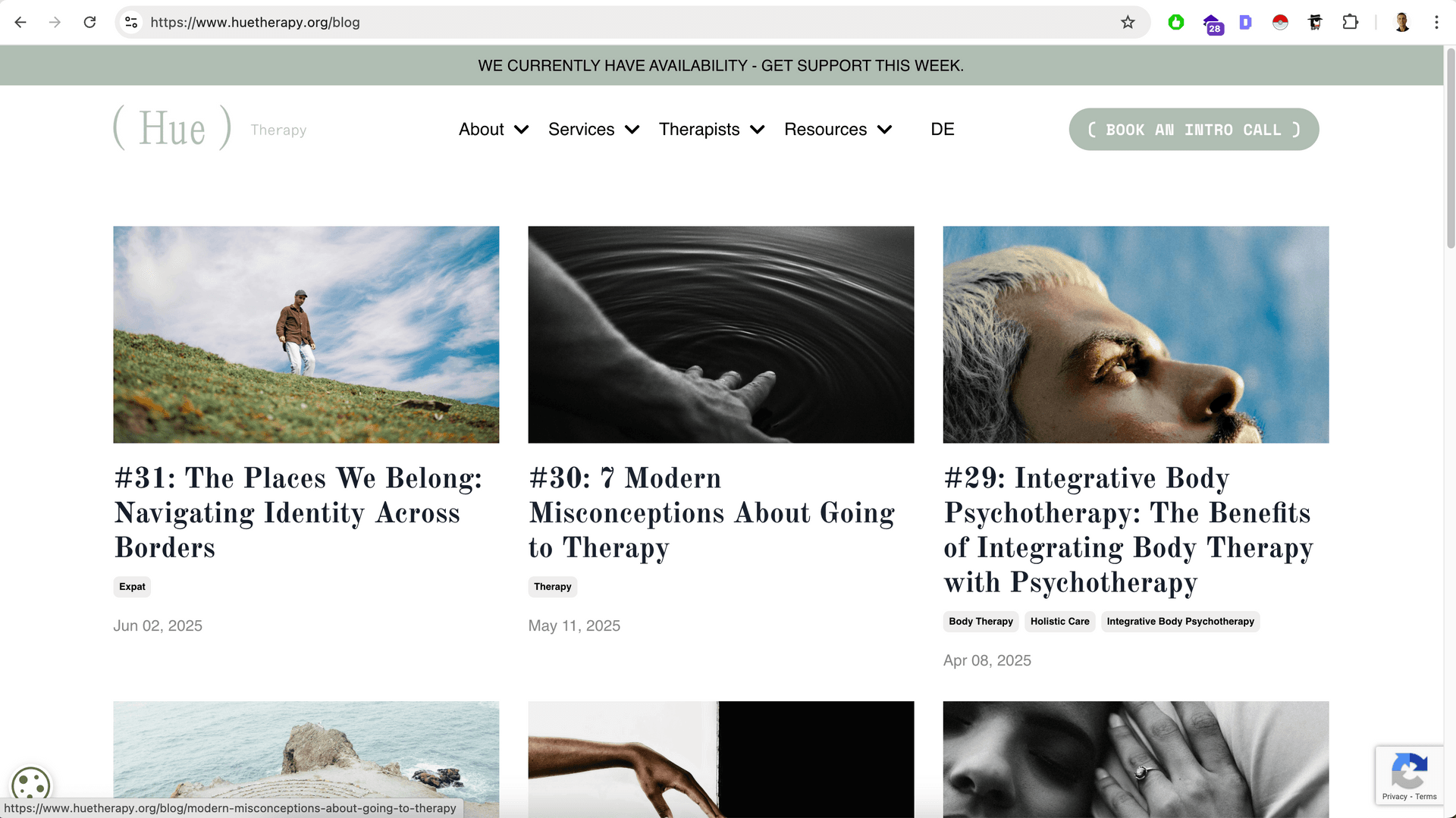 Hue Blogs